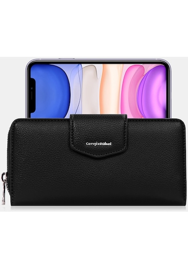 Cengiz Pakel Maddy Kadın Cüzdan-portföy 65232m Siyah