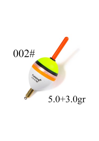 Ftk 5 Adet Balıkçılık Barguzinsky Uzun Mesafe Köknar Şamandıra 6g 8,5g 9g Uzunluk 80mm 85mm Color 002 Size 5-3