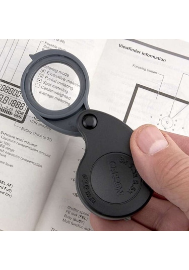 Carson Triview 3lü Lup Büyüteç