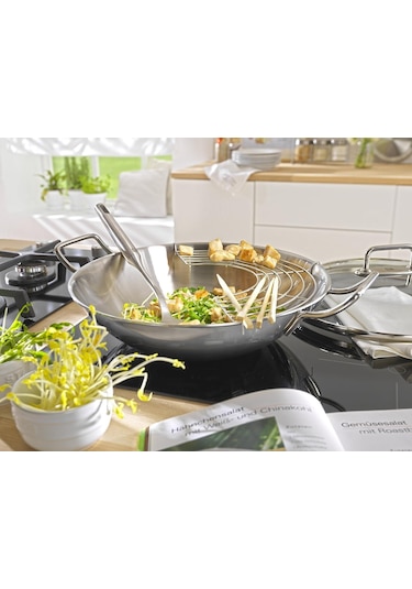 Zwilling Plus Wok Tava Çelik 32 Cm