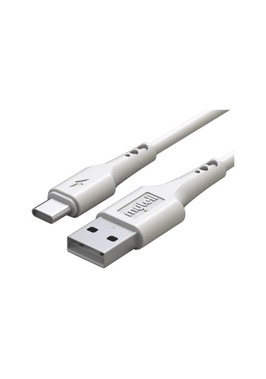 Mytell MY-DK107 Type-C Data Kablosu 1 M My Neck Beyaz