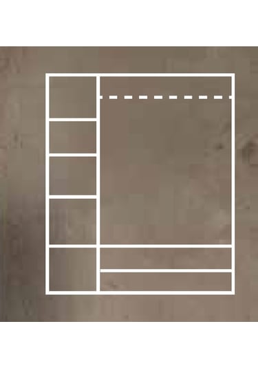 Kdl 3 Kapılı 2 Çekmeceli Aynalı Şahin Dolap