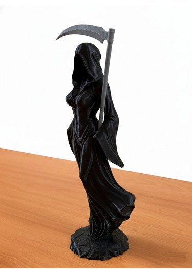 Lady Dark Reaper Woman 3d Baskı Dekoratif Figür 20 Cm 20 Cm