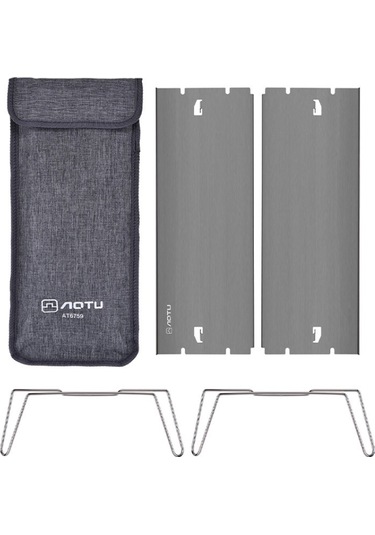 Aotu At6759 Açık Hava Ultra Hafif Portatif Katlanır Küçük Masa Gümüş Gri Pembe