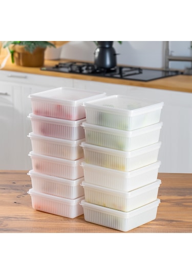 Porsima 1196 12 Li No-frost Çok Amaçlı Yiyecek Saklama Kabı