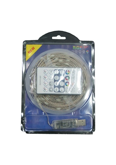 Usb Dekoratif Damla Led Kumandalı Rgb Led Işık 10 M