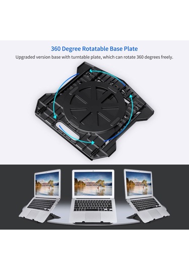 Springsun Katlanabilir 8 Seviye Yükseklik Ayarlı Taşınabilir Dizüstü Standı - 25-40 Cm Bilgisayar Ve Tablet Diğer