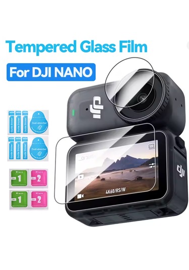 Osmo Nano Ekran Koruma Filmi Siyah