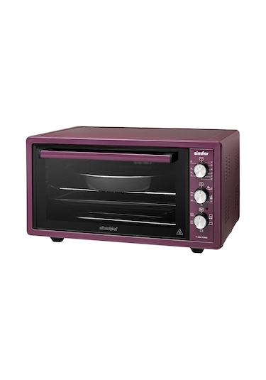 Simfer M4504 45 LT Turbo Midi Fırın Mürdüm