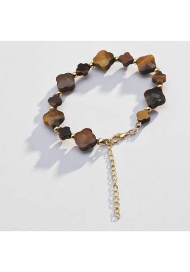 Kaplan Gözü Doğal Taş Bileklik Liderlik Özgüven Ve Odaklanmataşı