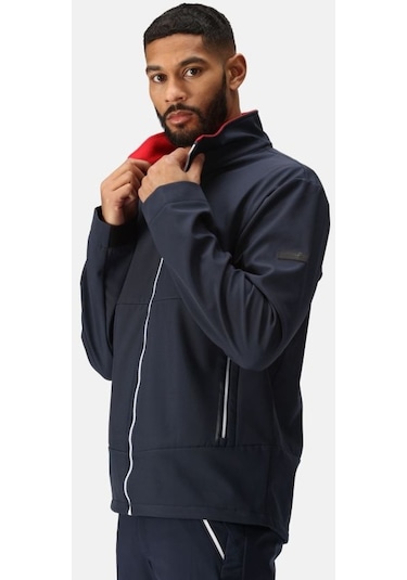 Regatta Regetta Men's Dendrick Softshell Jacket Erkek Softshell Lacivert Rml250 001