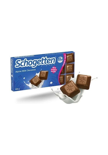 Schogetten Sütlü Çikolata 100 Gr X 2 Adet