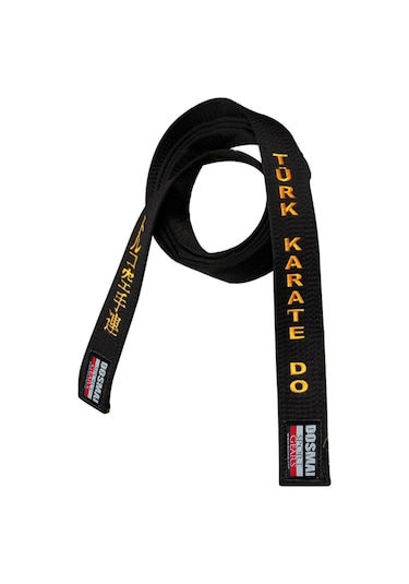 Dosmai Karate Nakışlı Kuşak Kk255 Sarı