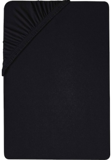 Mer-Tim Lastikli 180-200 Penye Çarşaf (Battal Boy) Siyah