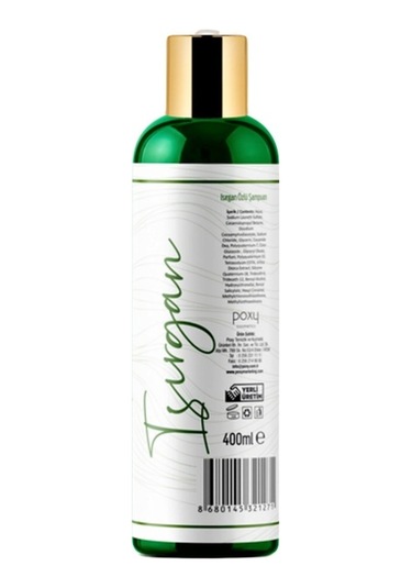 Poxy Yağlı Saçlara Özel Isırgan Özlü Şampuan 400 ML