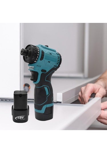 Suntek Elektrikli Tornavida Akülü Aşırı Isınma 2-pilli