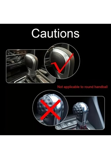 Dashanshop Volkswagen Golf Cc Magotan Bora Tiguan Otomatik Perforasyonlu Deri Vites Kolu Kapağı