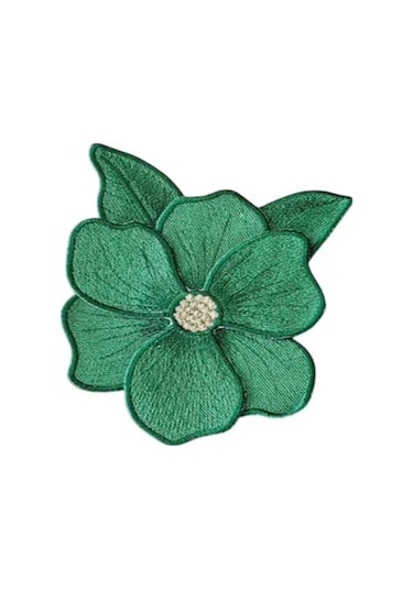 Agbtrend Yeşil Manolya Nakışlı Sunum Ve Kokteyl Peçetesi Mor