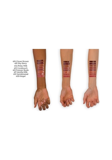 Note Cosmetique Mattemoist Lipgloss Yarı Mat Saten Bitişli Likit Ruj 415 Shy Berry - Bordo