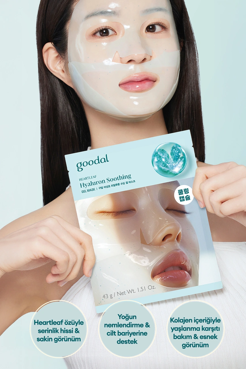 Goodal Heartleaf Hyaluron Soothing Gel Mask