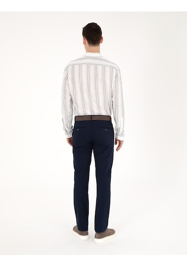 Pierre Cardin Erkek Lacivert Pantolon Kanvas-chino 50288510-vr033 Lacivert