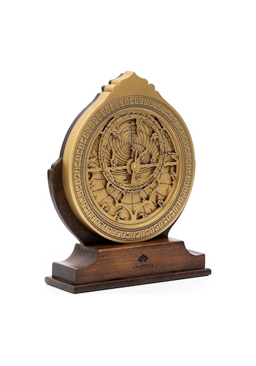 Ahşap Kaideli Mermerit Usturlab