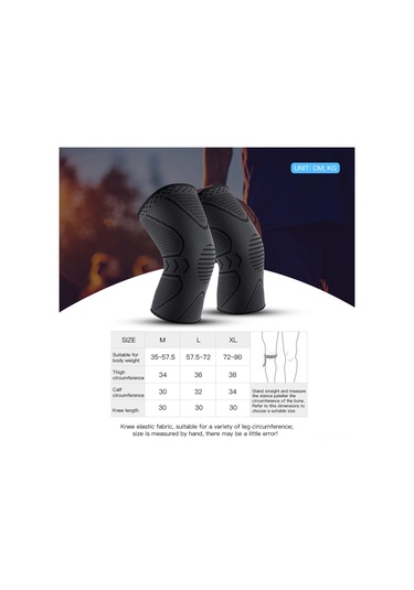 Moveevo Antrenman Koşu Bisiklet Patella Koruyucu Dikişli Isı Verici Silikon Döşeme Knee Pad, M, Siyah-gri, Tekli Paket Gri Moveevo Antrenman Koşu Bisiklet Patella Koruyucu Dikişli Isı Verici Silikon Döşeme Knee Pad, M, Siyah-gri, Tekli Paket Gri