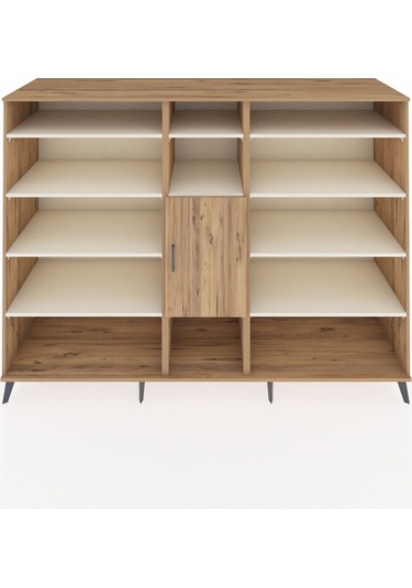 Kronos Dolap 12 Raflı Tek Kapaklı 220x59x163 Çam-çam/aytaşı Çam-çam/aytaşı