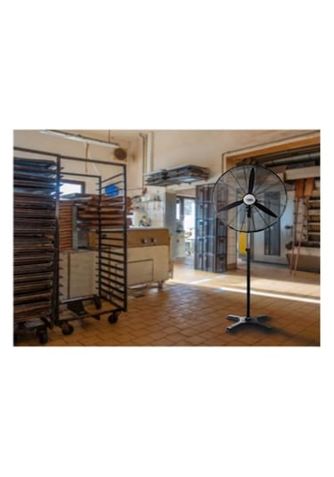Hims Hef-ak750 210w 75 Cm Siyah Kumandalı Ayaklı Vantilatör
