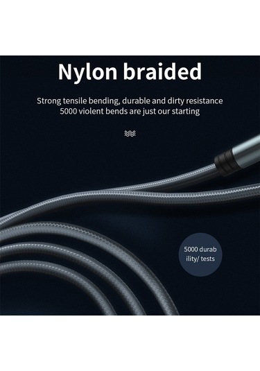 Joyroom S-m369 Basit Seri 2.4a 8 Pin Naylon Örgülü Veri Kablosu, Uzunluk: 1.2m Altın