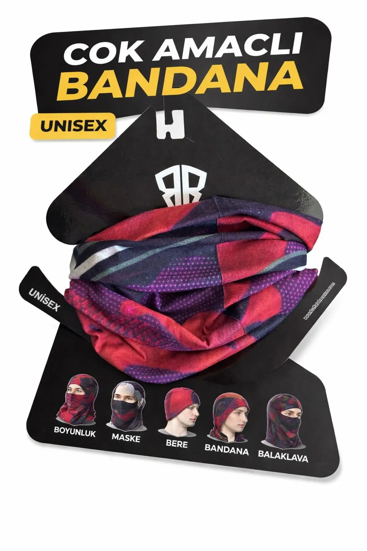 Kızılelmada Bandana Motor Ekipmanı Siyah