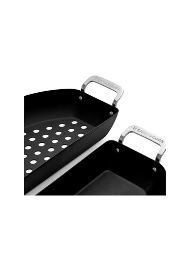 Kamado Joe Yarım Ay Karbon Çelik Tava Seti