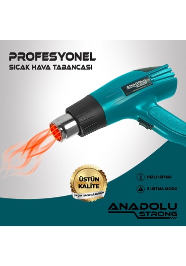 Anadolustrong Ans1010 Sıcak Hava Tabancası 2000w