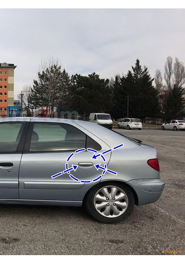 9101n4 Sol Arka Kapı Dış Açma Kolu Cıtroen Xsara 1997-04