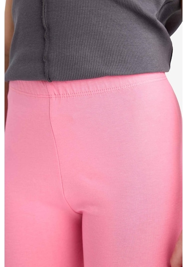 Defacto Kız Çocuk Midi Tayt B5656a825smpn666 Pembe