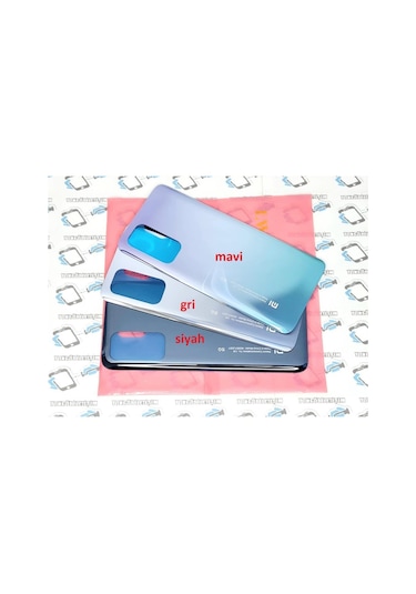 Xiaomi Mi 10T Arka Pil Batarya Kapağı (Cam)