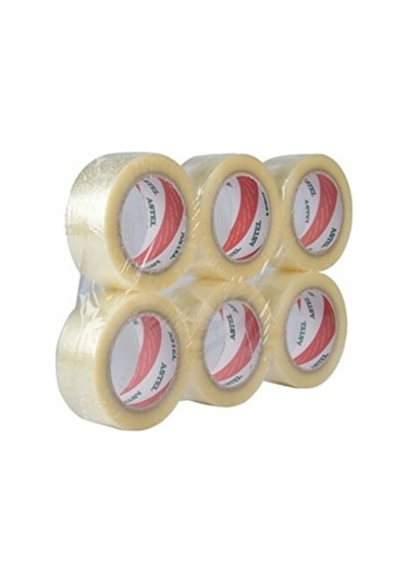 Astel Koli Bandı 45X100 Şeffaf 6 Adet