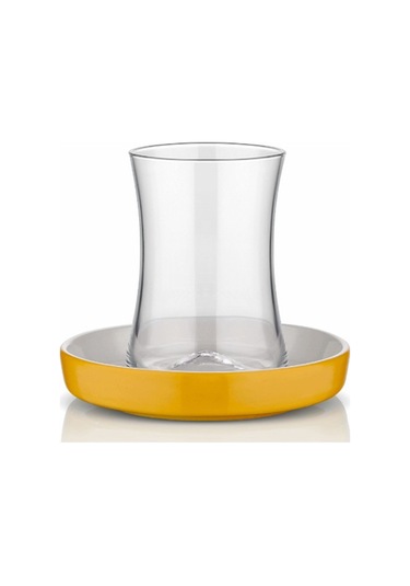 Koleksiyon Tiryaki Sarı 12 Prc Çay Seti