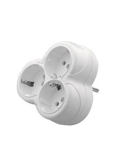 Üçlü Golyat Fiş Priz  Papatya