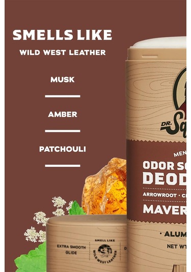 Dr.squatch Maverick Musk Alüminyumsuz Stick Deodorant 75gr