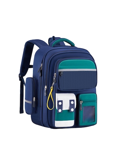 Yucama  Kız Erkek İlköğretim Okulu Sırt Çantası Unisex Çocuklar Hafif Rah - Yeşil 25 Litre