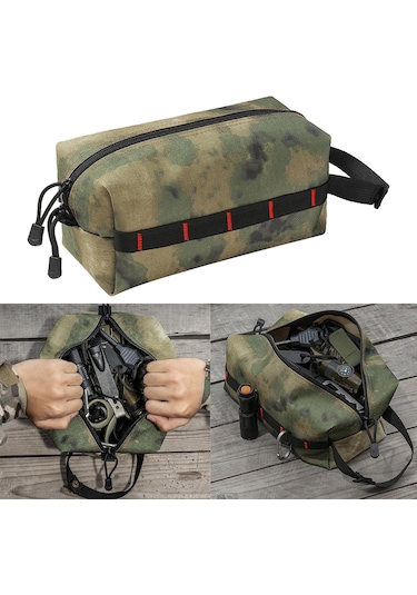 Suntek Taşınabilir Doku Kağıt Kutu Mürekkep-kamuflajı-230x100x125mm Mürekkep Kamuflajı Çok Renkli