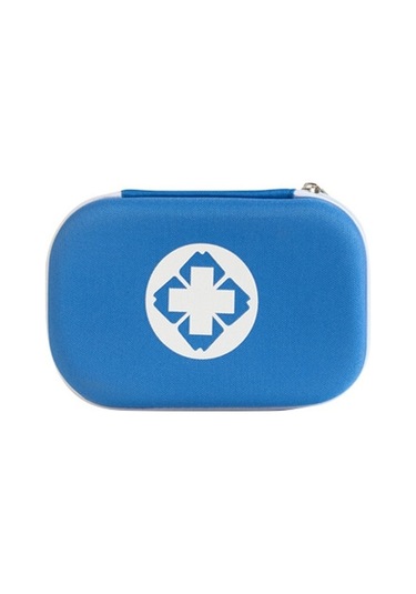 Wondernest 25'i 1 Arada Eva Taşınabilir Araba Ev Acil Durum Hayatta Kalma Kiti Mavi