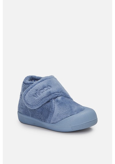 Vicco Color Rahat Kalıp Erkek İlk Adım Kot Panduf Mavi