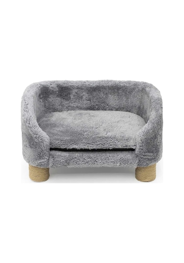 Gobypet Peluş Kedi Koltuğu, Yumuşak Lüks Kedi Köpek Yatağı, Kedi Köpek Koltuğu