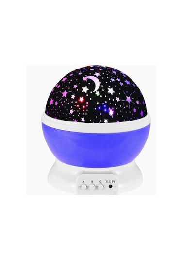 Star Master Dönen Yıldızlı Gökyüzü Projeksiyon Gece Lambası