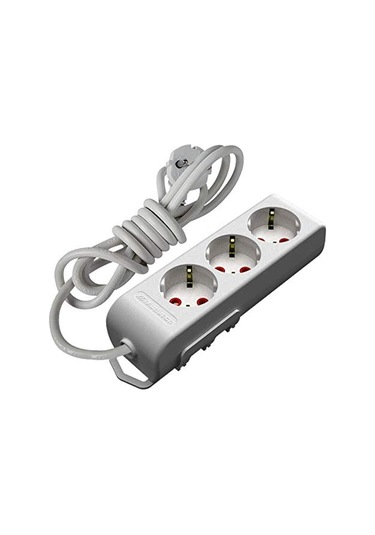 Ri-tech Üçlü Topraklı Grup Priz, Çocuk Korumalı 5 M 12