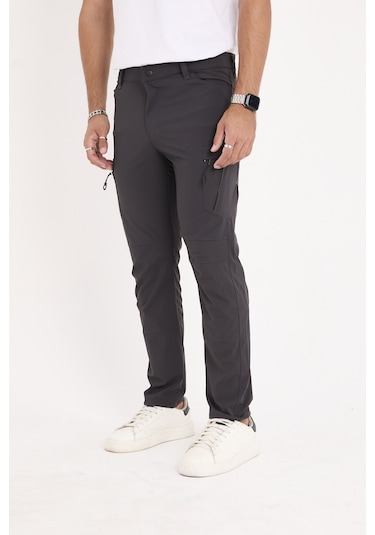 Camp532 Outdoor Tactical Su İticili Likralı Yazlık Erkek Taktik Pantolon Antrasit