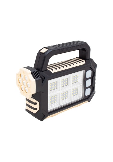 Ayt Powermaster 3 Modlu 54 Smd Ledli Taşınabilir Solar Güneş Enerjili Kamp Lambası Aydınlatma Işıldak El Feneri