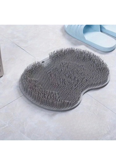 Willowhaven Mavi Dayanıklı Neopren Duş Matı Derin Peeling Ve Sırt Fırçası